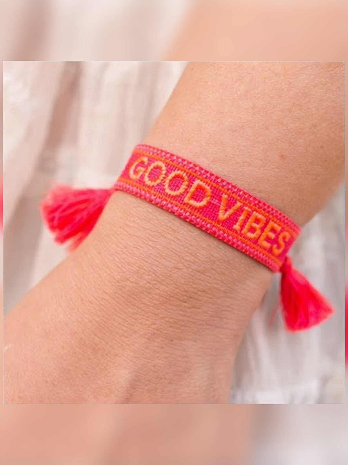 Boho Armband mit Quasten