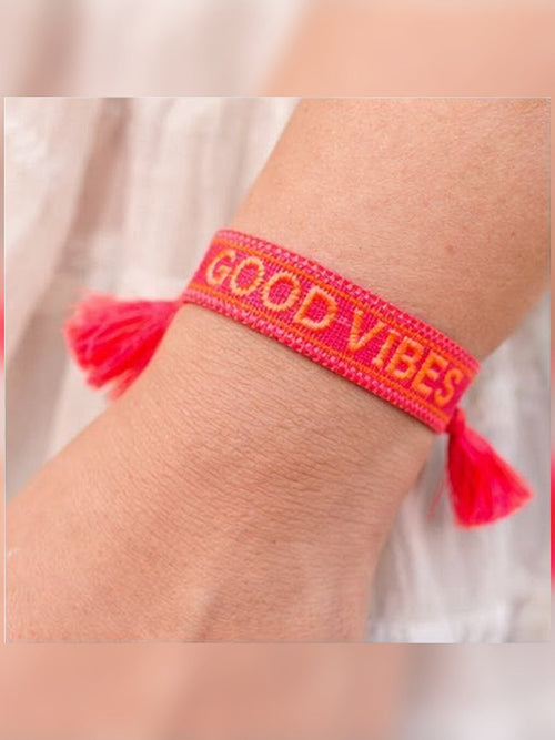 Boho Armband mit Quasten