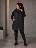 Steppweste Heart Hunter mit XL Tiger Strass