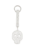 Schlüssel- und Taschenanhänger Skull mit Strass