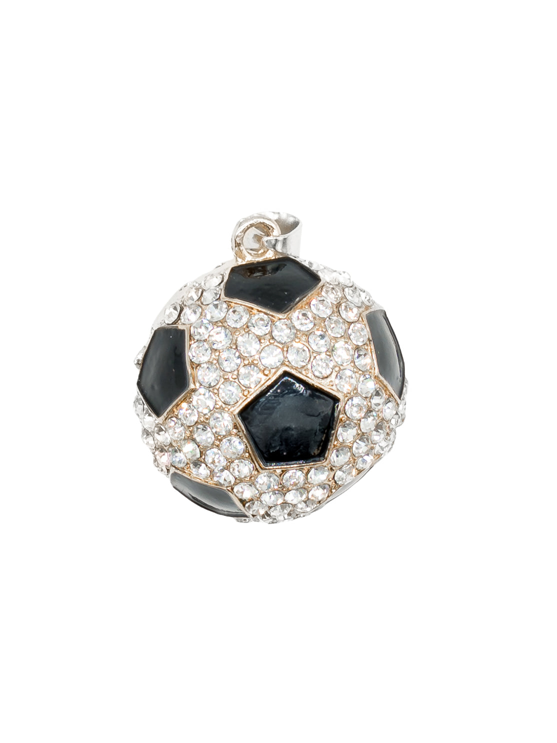 Vario Anhänger Fußball mit Strass