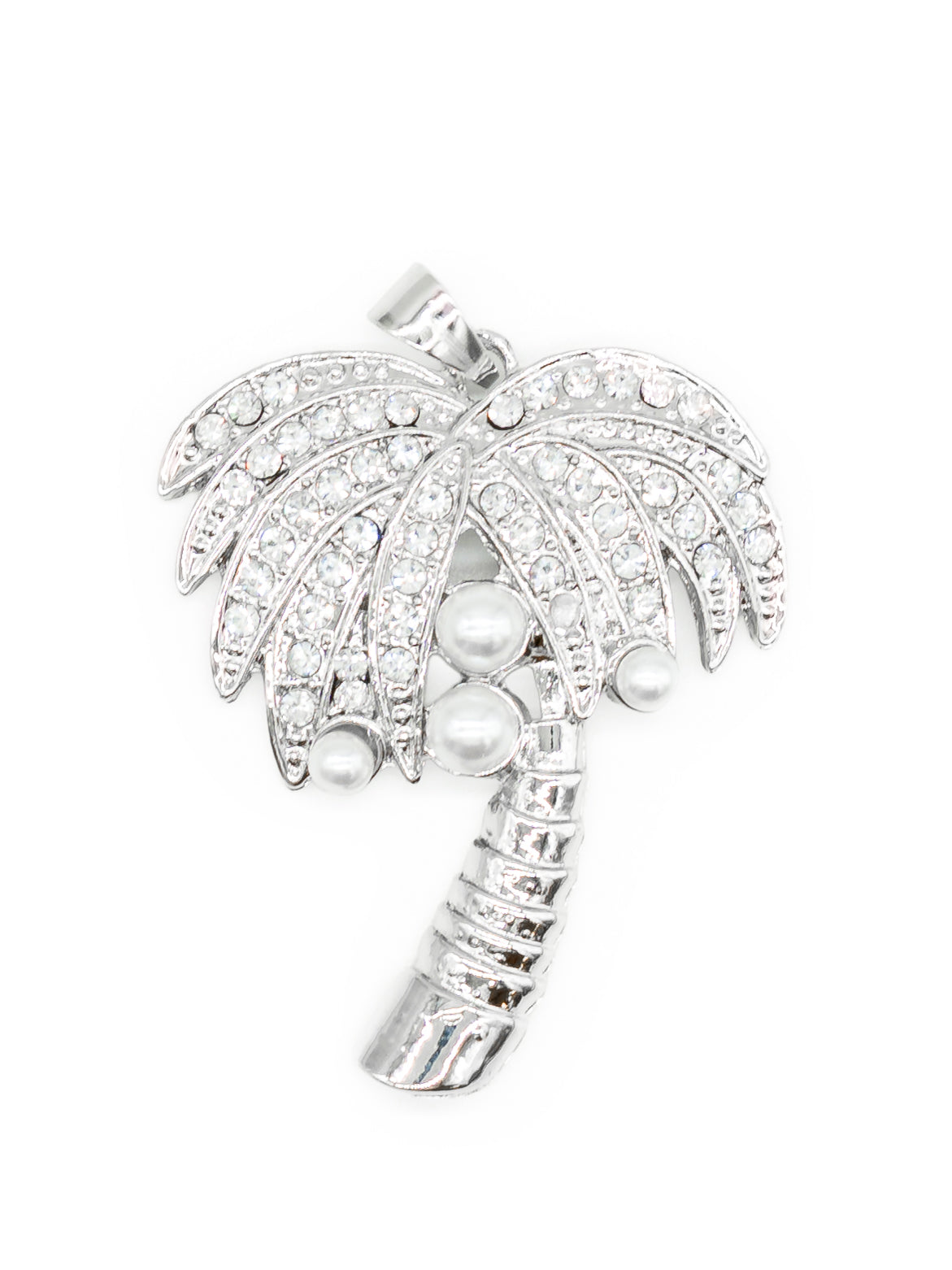 Vario Anhänger Palme mit Strass